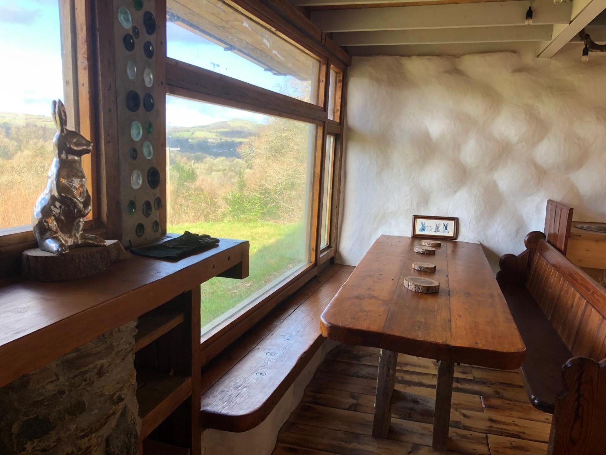 Rabbits 1Or 2 Bedroom Hobbit Style Hillset Earthen Dartmoor Eco Home South Brent Bagian luar foto